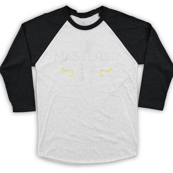 Mastered It Masters Graduation Cool Distressed Baseball Raglan Shirt