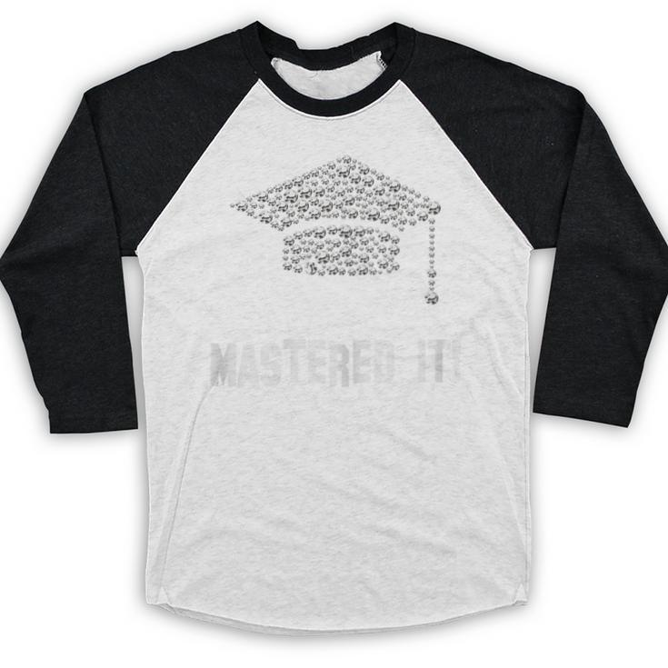 Mastered It Shirt Graduation 2018 Baseball Raglan Shirt