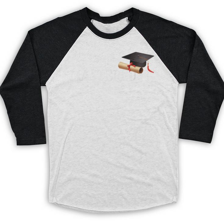 Masters Graduation My Daughter Mastered It T-Shirt Baseball Raglan Shirt
