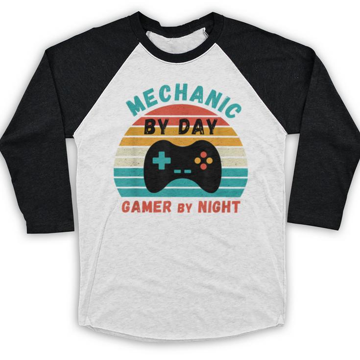 Mechanic Birthday For Graduation Or Christmas Baseball Raglan Shirt