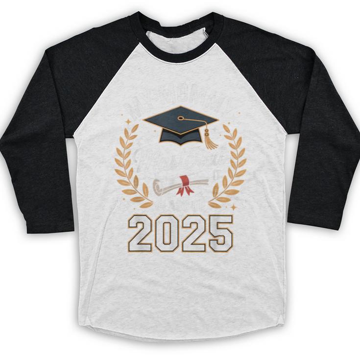My Mommy Mastered It Class Of 2025 Masters Graduation Outfit Baseball Raglan Shirt