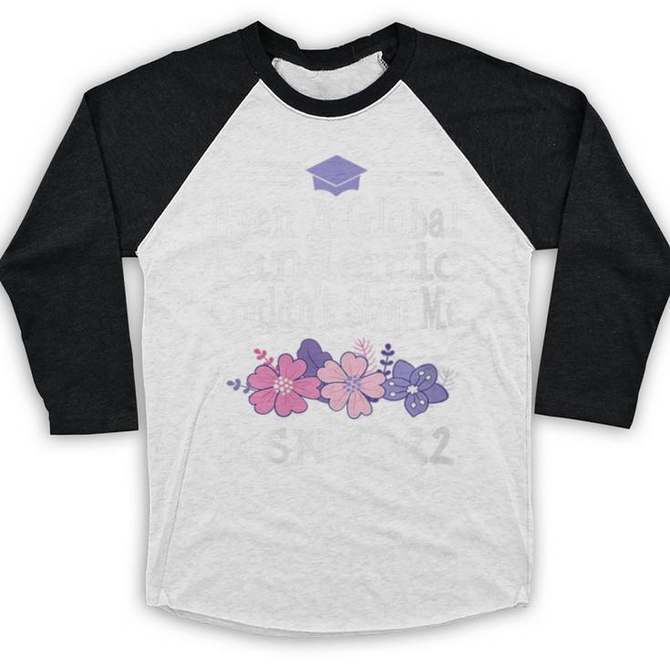 MSN Masters Science In Nursing Nurse Graduation 2022 Baseball Raglan Shirt
