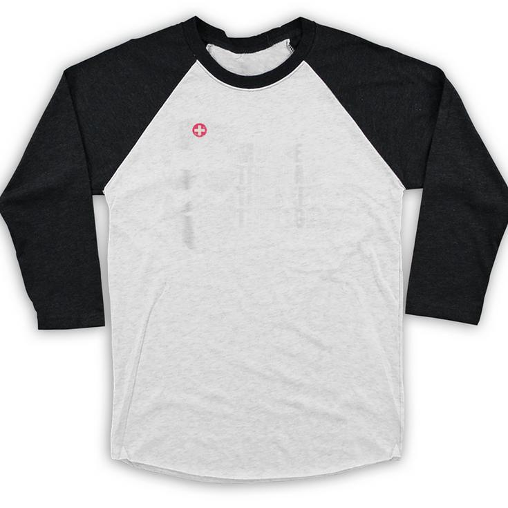 Murse Male Nurse Student Man Nurses Murse RN Graduation Week Baseball Raglan Shirt
