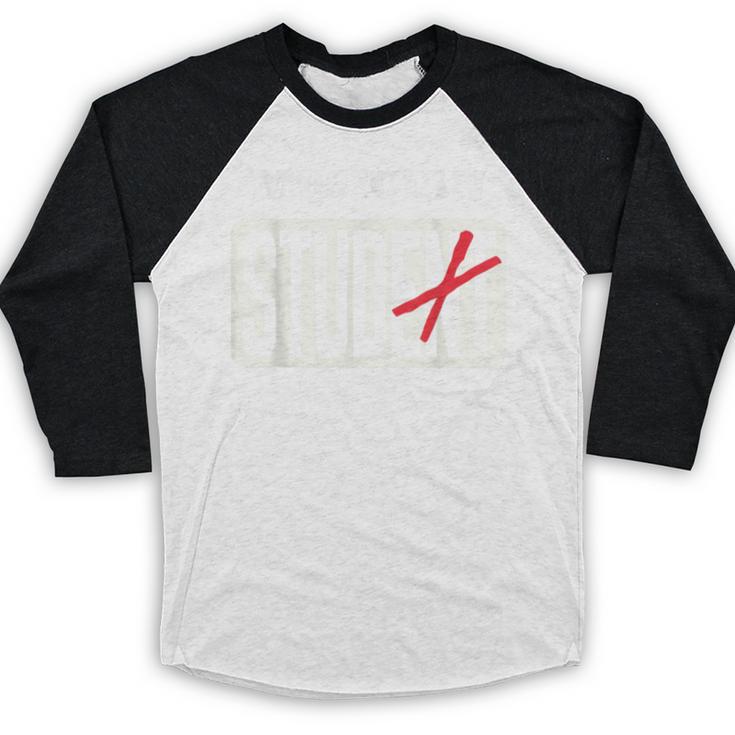 MUSICIAN Student Shirt Graduation MUSICIAN Stud Baseball Raglan Shirt