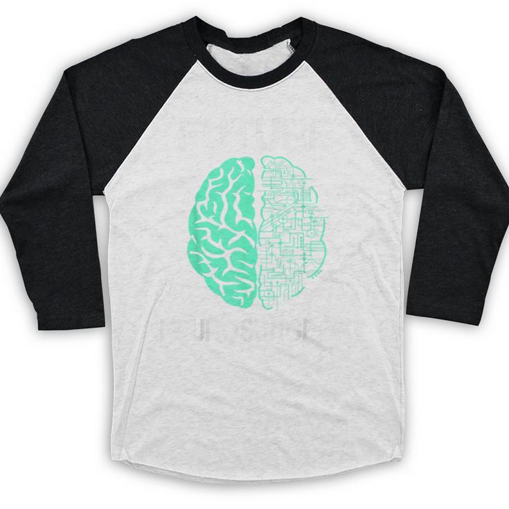 Neuro Surgeon Brain Student Graduation Future Neurosurgeon Baseball Raglan Shirt