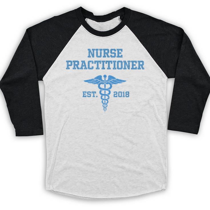 Nurse Practitioner Shirt NP Shirt For Graduation Baseball Raglan Shirt