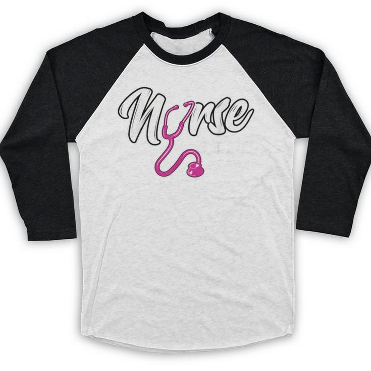 Nursing Graduation Nurse Est 2018 T-Shirt Baseball Raglan Shirt