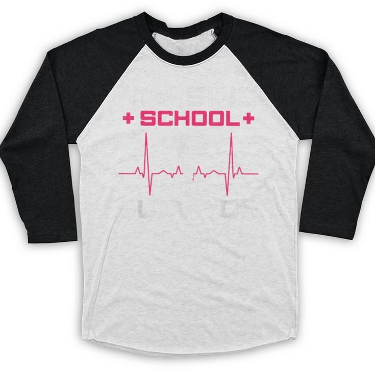 Nursing School Graduation Shirt Baseball Raglan Shirt