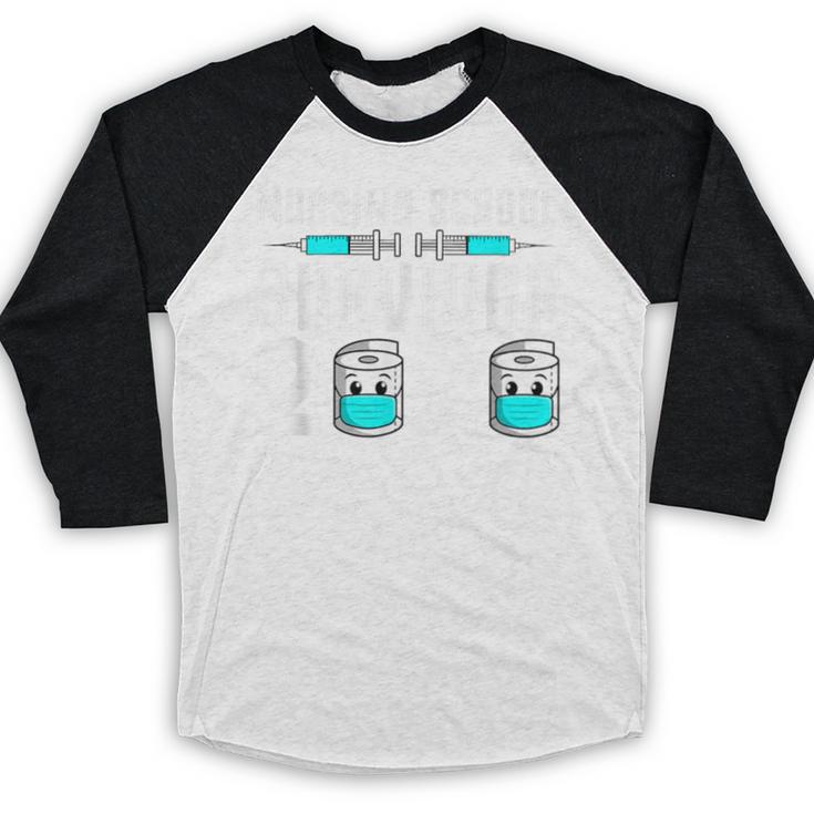 Nursing School Survivor Graduation Nurse RN 2020 Friend Baseball Raglan Shirt