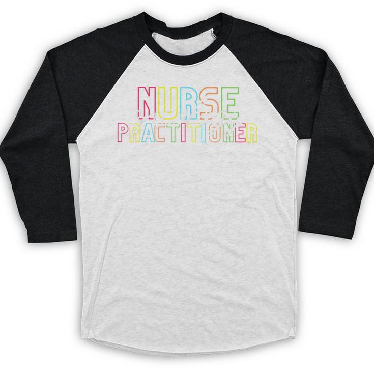 Oncology Nurse Practitioner For Graduation New Job Christmas Baseball Raglan Shirt