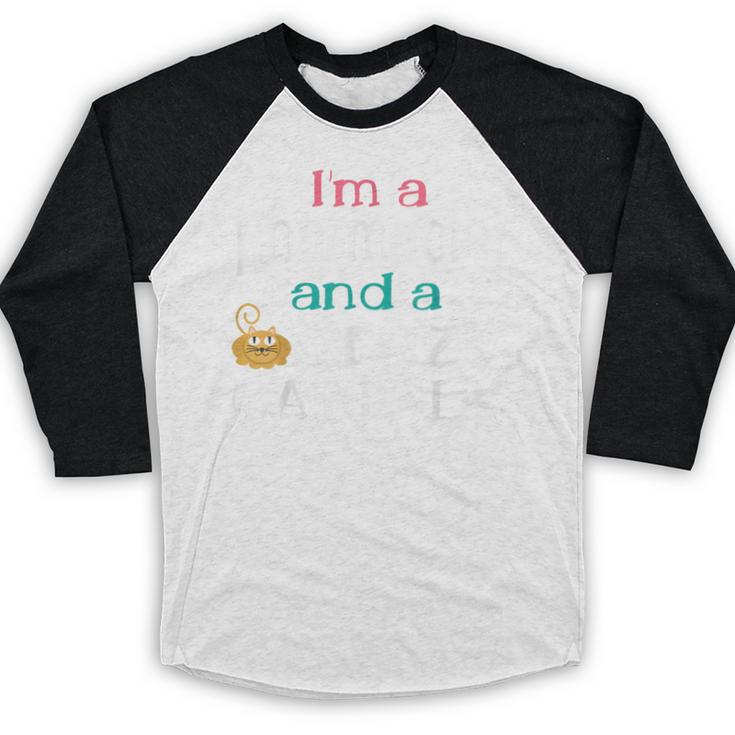 Pharmacist Cat Lady PharmD Women Graduation Baseball Raglan Shirt