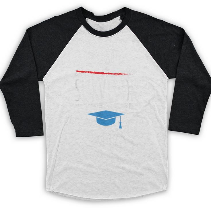 PhD Survivor 2018 Tshirt For PhD Graduates Graduation Gift Baseball Raglan Shirt