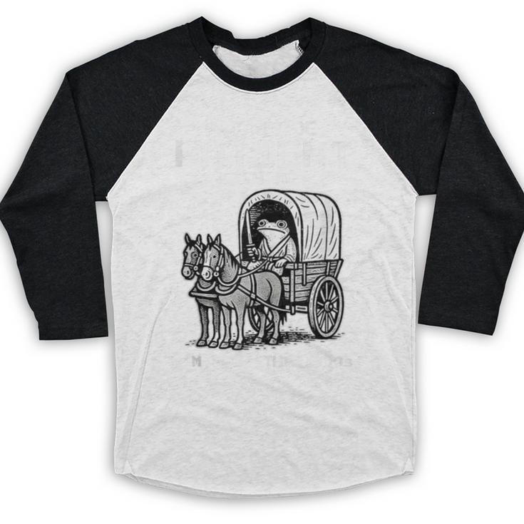Please Be Patient With Me I'm From The 1900s Frog Baseball Raglan Shirt