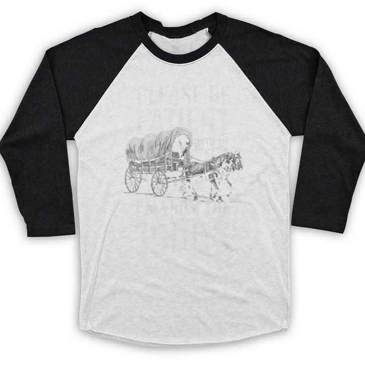 Please Be Patient With Me I'm From The 1900s Middle Aged Baseball Raglan Shirt