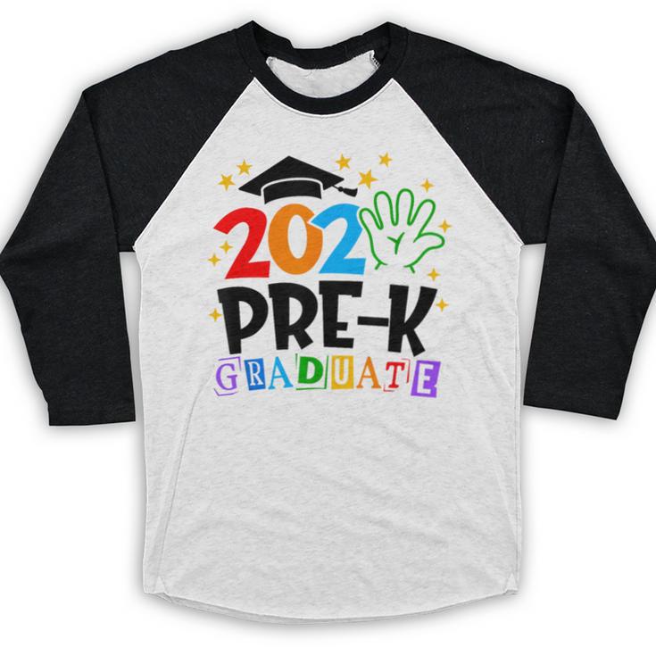 Pre-K Graduate 2025 Preschool Graduation Class Of 2025 Kids Baseball Raglan Shirt