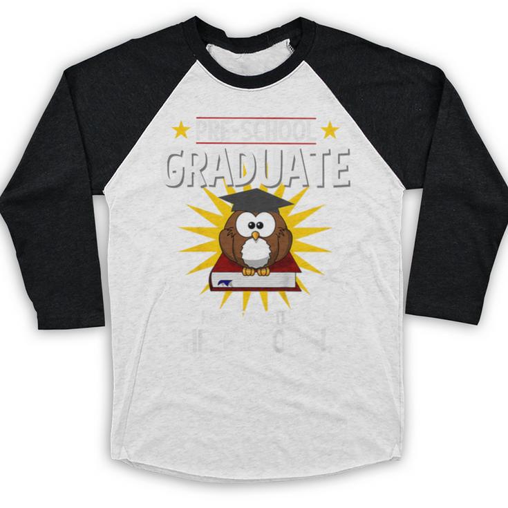 Pre K Graduation Shirt 2019 PreSchool Graduate Toddler Baseball Raglan Shirt