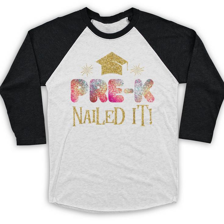 Pre K Graduation s Grad Shirt 2018 Baseball Raglan Shirt