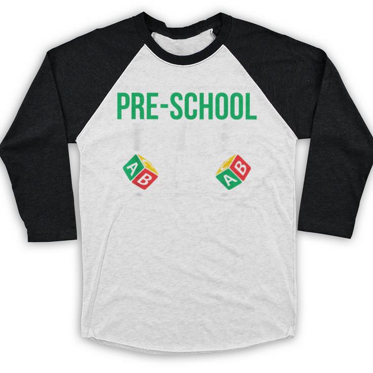 Pre-School Nailed It Shirt GraduationShirt Baseball Raglan Shirt