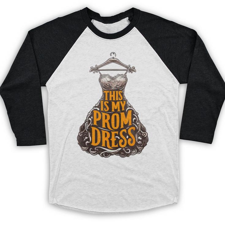 Prom Dress Prom Night Graduation Baseball Raglan Shirt