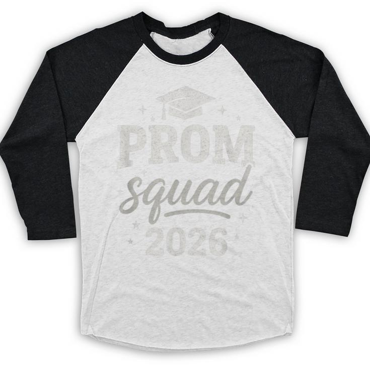 Prom Squad 2026 Graduation Friends Baseball Raglan Shirt