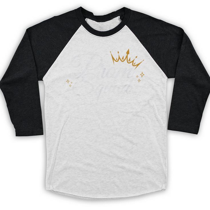 Prom Squad School Graduation Party 2025 Friends Matching Baseball Raglan Shirt