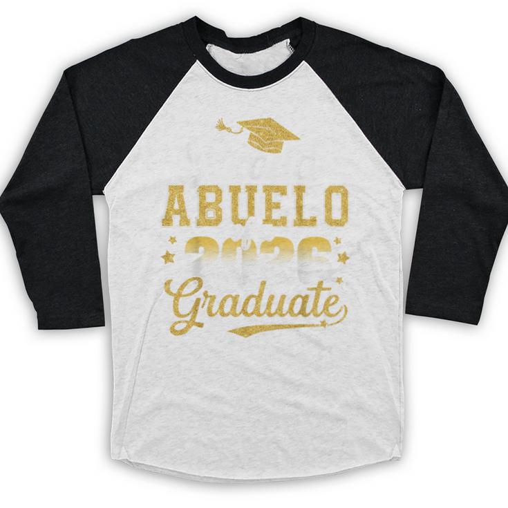 Proud Abuelo Of a Class Of 2026 Graduate Senior Graduation Baseball Raglan Shirt