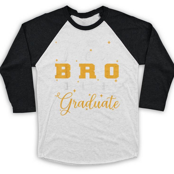 Proud Bro Of A Class Of 2024 Graduate Senior Graduation Baseball Raglan Shirt