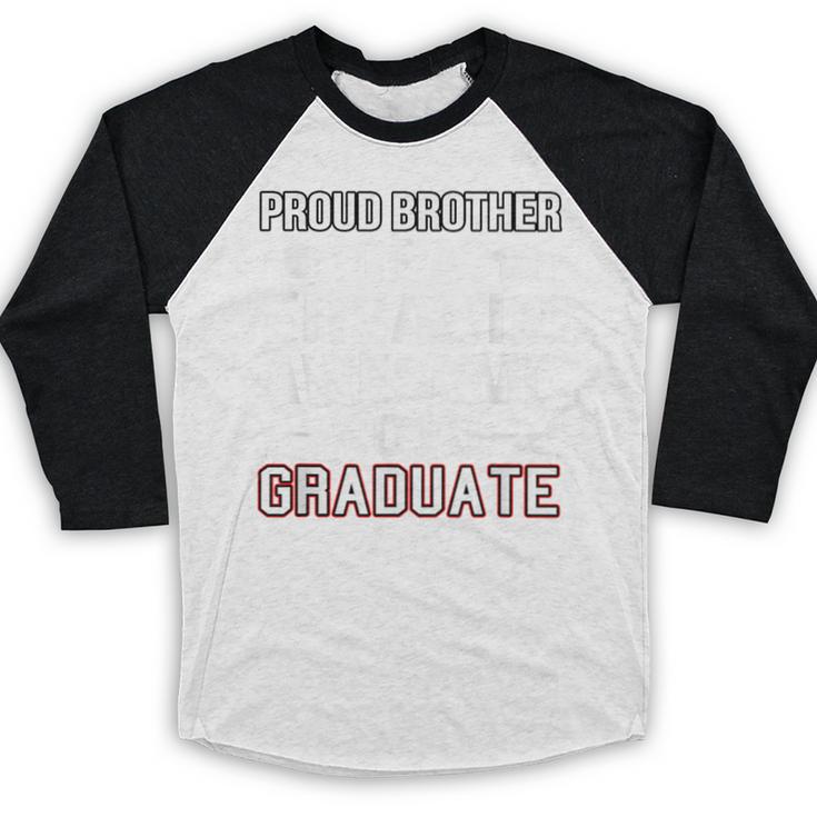 Proud Brother Of A 2018 Graduate Senior GraduationShirt Baseball Raglan Shirt