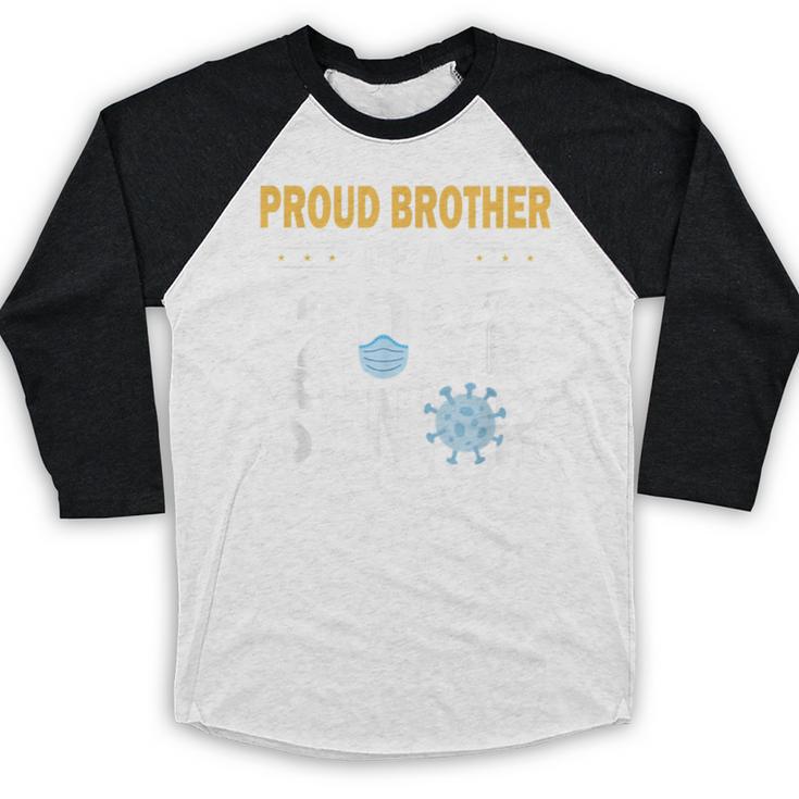 Proud Brother Of a 2021 Senior Shirt Graduation Baseball Raglan Shirt