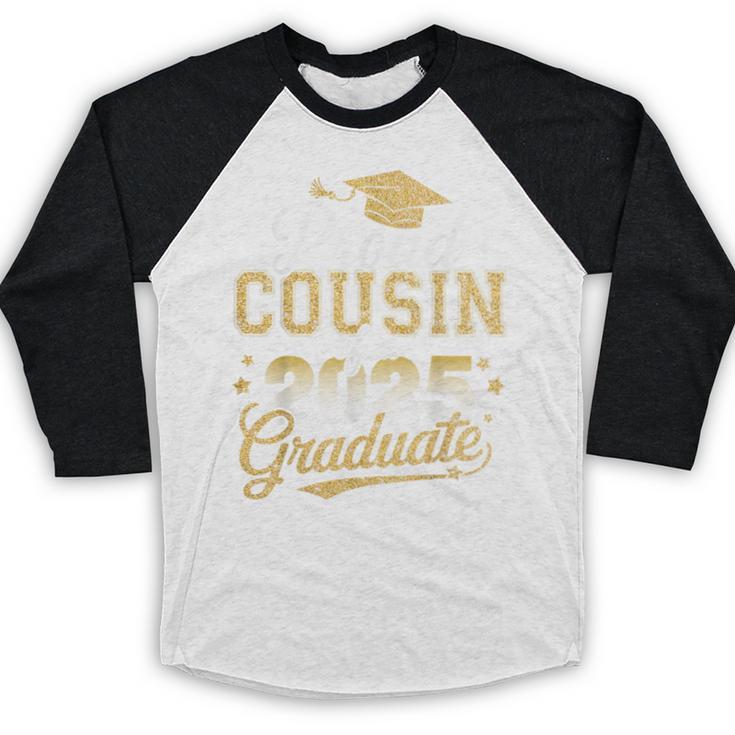 Proud Cousin Of a Class Of 2025 Graduate Senior Graduation Baseball Raglan Shirt