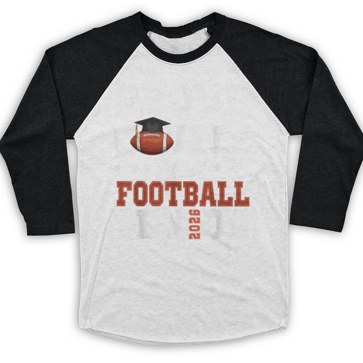 Proud Cousin Of a Football Senior 2026 Graduation Gifts Baseball Raglan Shirt