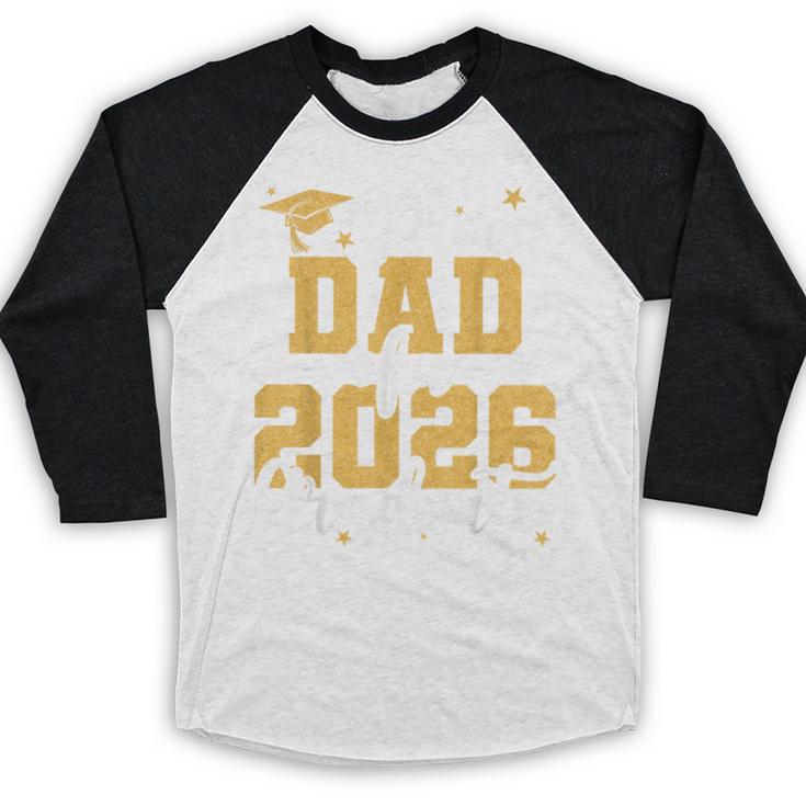Proud Dad Of A 2026 Graduate Senior Graduation Class Of 2026 Baseball Raglan Shirt