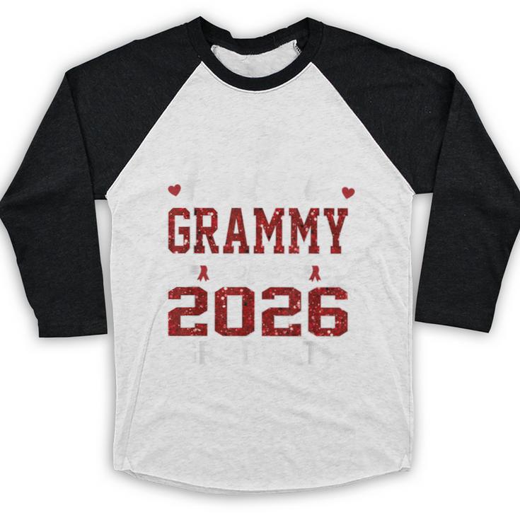 Proud Grammy Of A 2026 Graduate Class Of Graduation Baseball Raglan Shirt