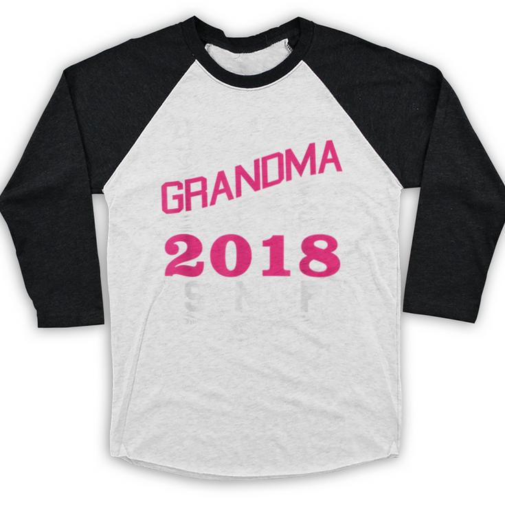 Proud Grandma Of a 2018 Senior Tshirt Graduation Baseball Raglan Shirt