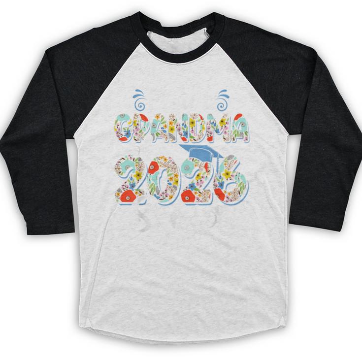 Proud Grandma Of a 2026 Graduate For Family Graduation Baseball Raglan Shirt