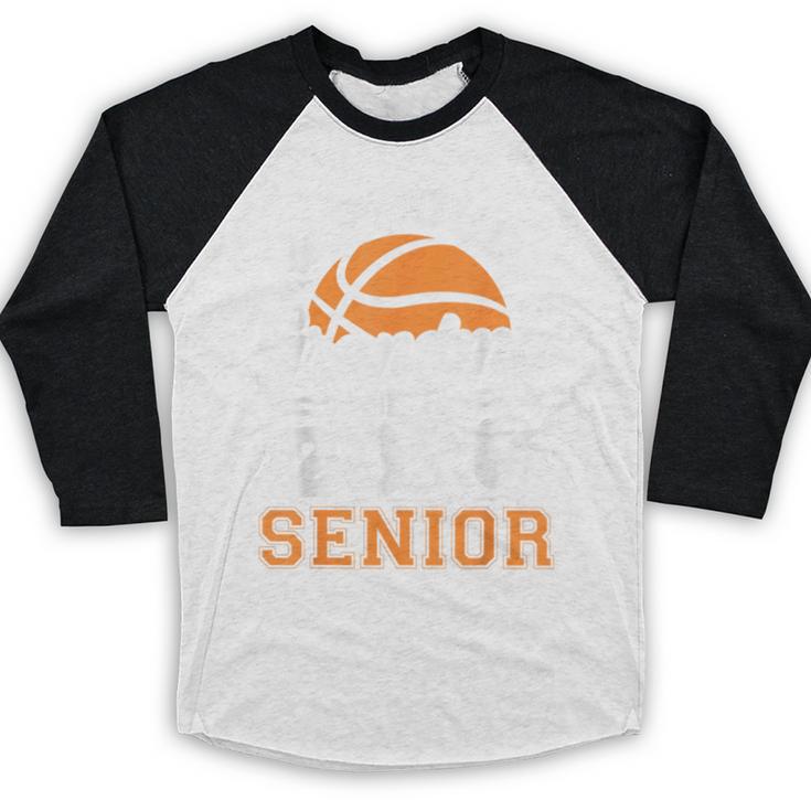 Proud Grandma Of A 2026 Senior Basketball Graduation Baseball Raglan Shirt