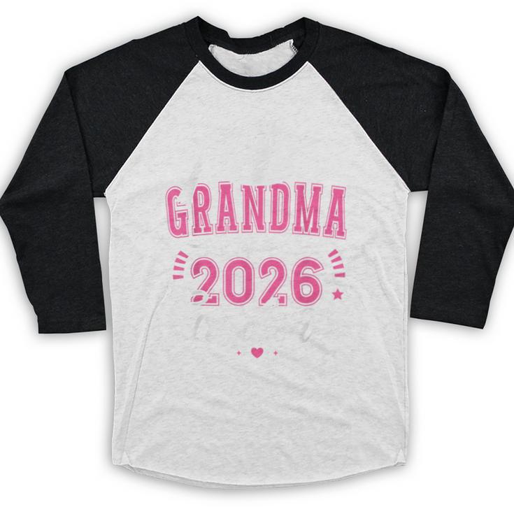 Proud Grandma Of a Class Of 2026 Graduate For Graduation Baseball Raglan Shirt