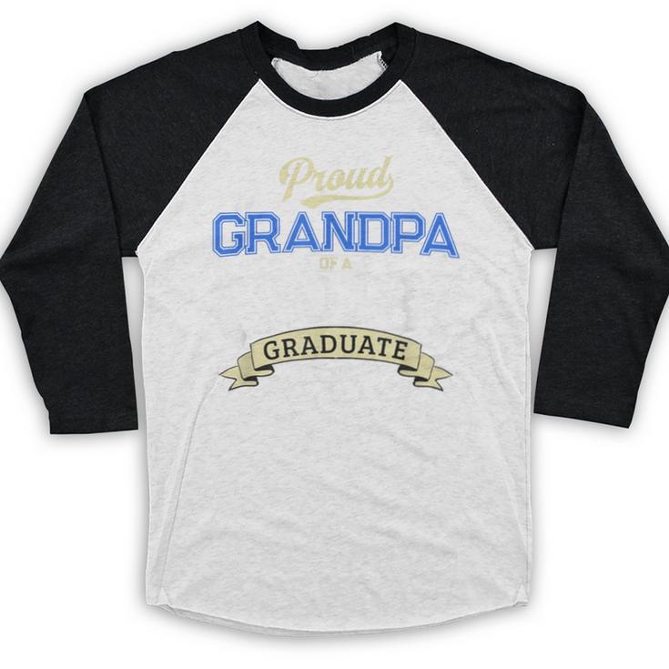 Proud Grandpa Of 2018 Senior Shirt Graduation Grad Baseball Raglan Shirt