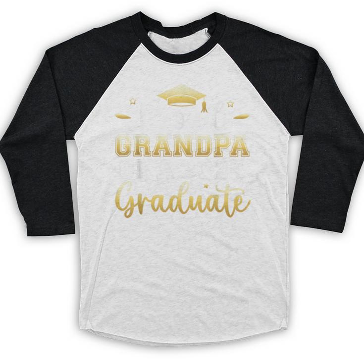 Proud Grandpa Of a 2024 Graduate Senior Graduation Men Baseball Raglan Shirt