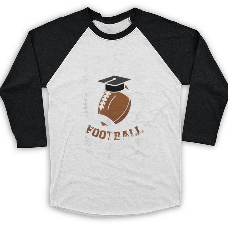 Proud Grandpa Of a 2026 Football Senior Graduation Baseball Raglan Shirt