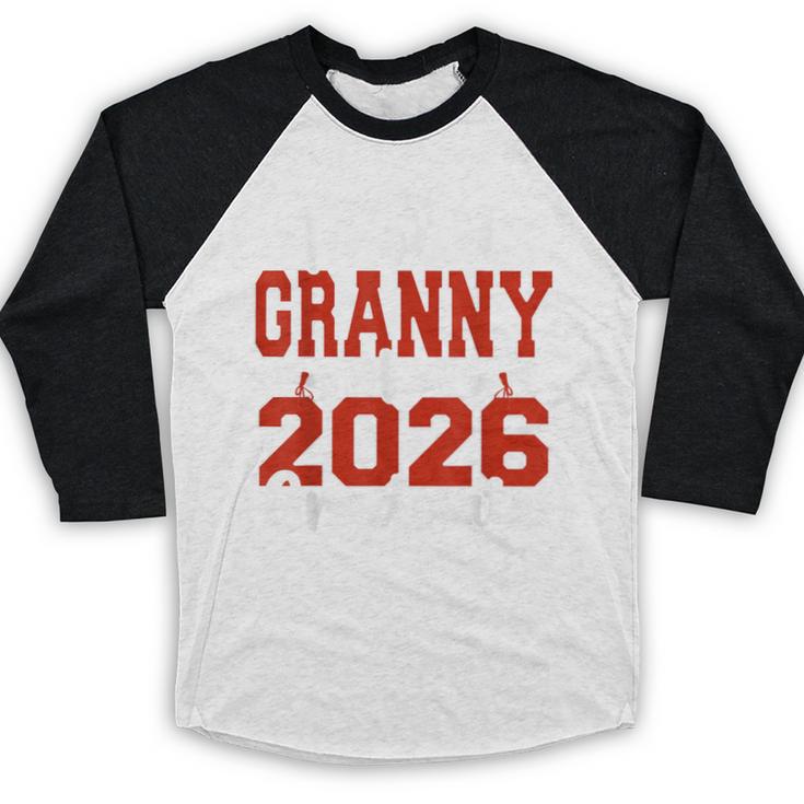 Proud Granny Of A Class Of 2026 Graduate Senior Graduation Baseball Raglan Shirt