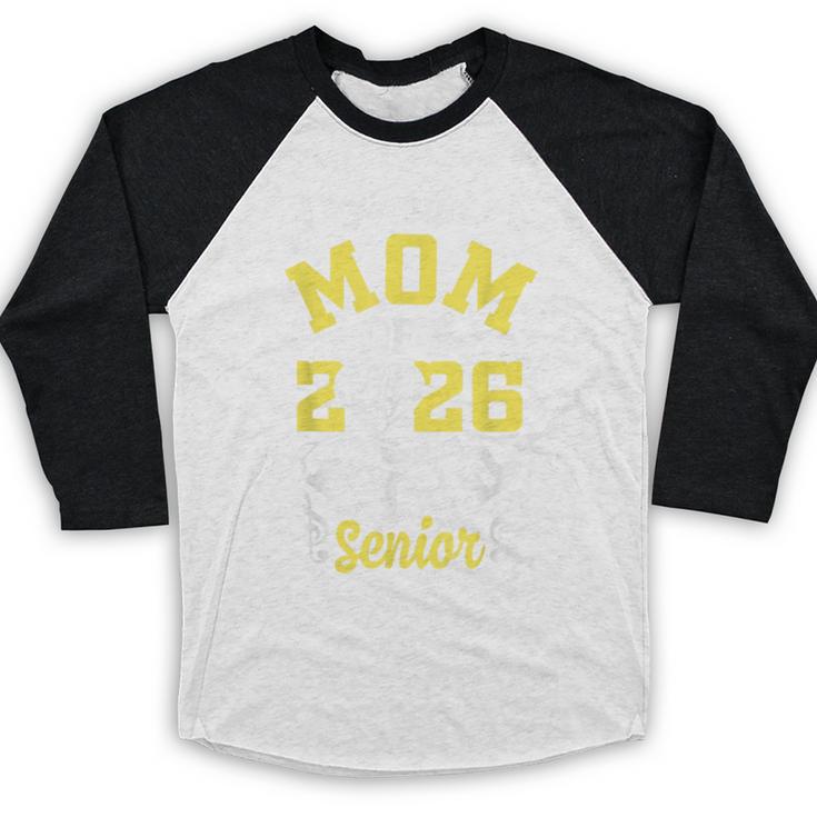 Proud Mom Of a Band Senior 2026 Graduation Baseball Raglan Shirt