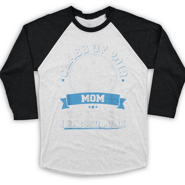Proud Mom Of A Class Of 2018 Graduate TShirt Graduation Baseball Raglan Shirt
