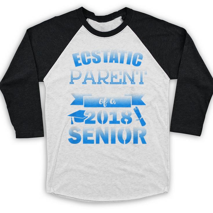 Proud Parent Of a 2018 Senior Graduation Baseball Raglan Shirt