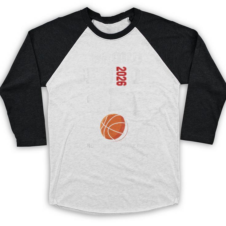 Proud Senior Tia 2026 Graduation Basketball Player Baseball Raglan Shirt