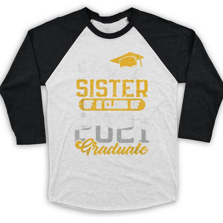 Proud Sister Of a Class Of 2021 Graduate Senior Graduation Baseball Raglan Shirt