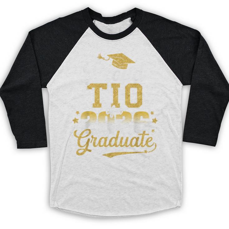 Proud TIO Of a Class Of 2026 Graduate Senior Graduation Baseball Raglan Shirt