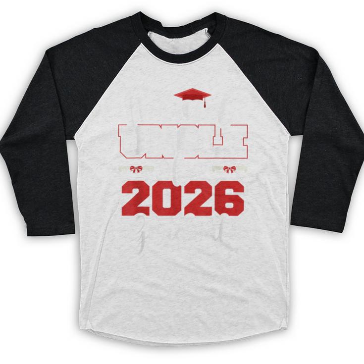 Proud Uncle Of A 2026 Graduate Senior Family Graduation Baseball Raglan Shirt