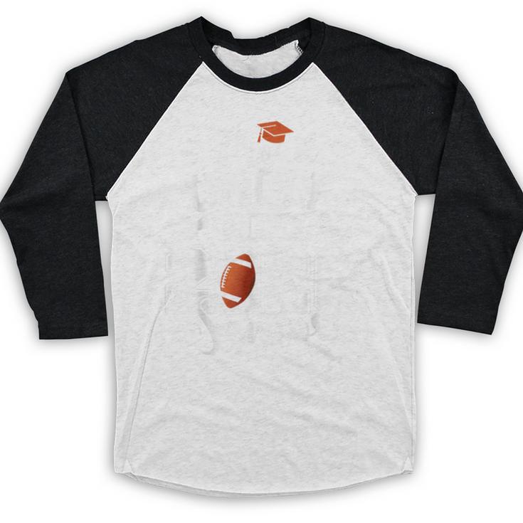 Proud Uncle Of A 2026 Senior Football Graduation Baseball Raglan Shirt