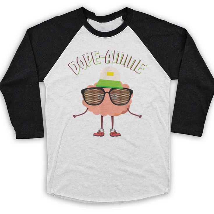 Psychology Major PsyD PhD 2024 Dopamine Graduation Baseball Raglan Shirt